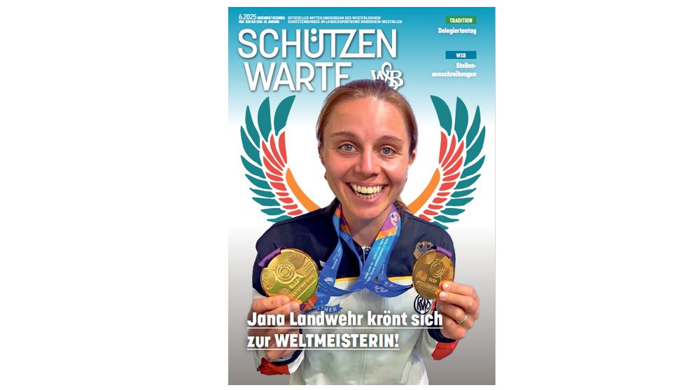 Die aktuelle SCHÜTZENWARTE 6/25 steht zum Download und Lesen bereit