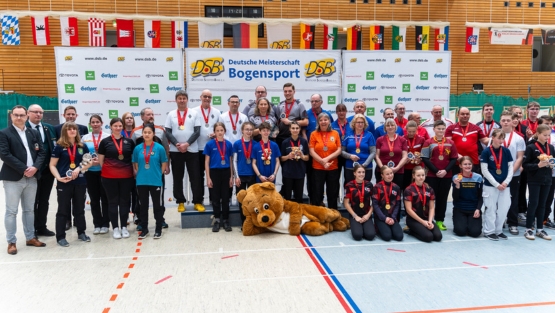 Deutsche Meisterschaft Bogen Halle 2026 in Berlin 
