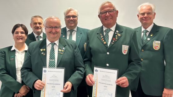 Ludger Rösges und Bernd Dittmeyer wurden aus dem Hauptausschuss verabschiedet