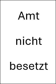 Amt nicht besetzt